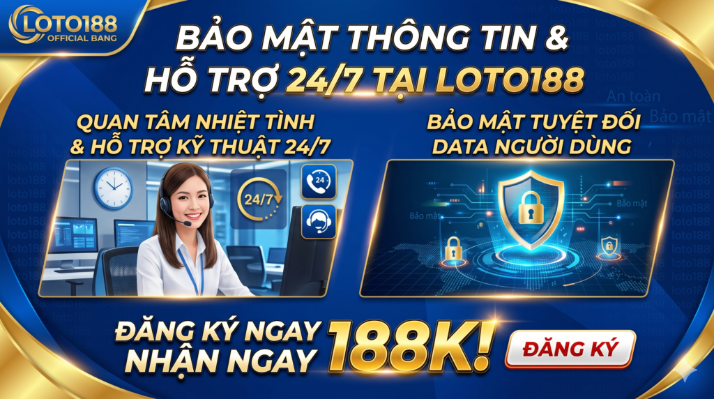 Bảo mật thông tin hỗ trợ 24/7