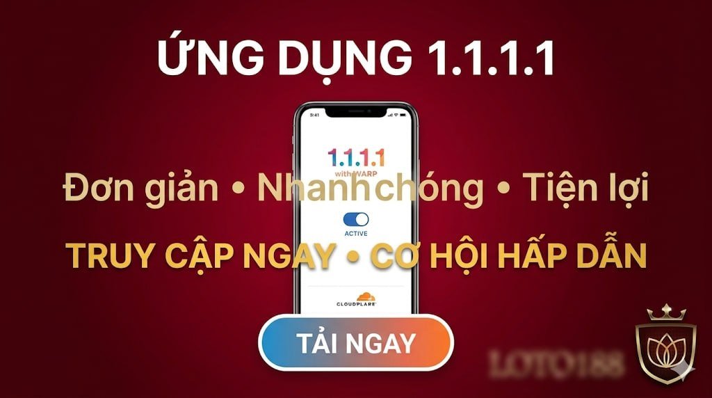 Ứng dụng 1111 dăng ký loto188